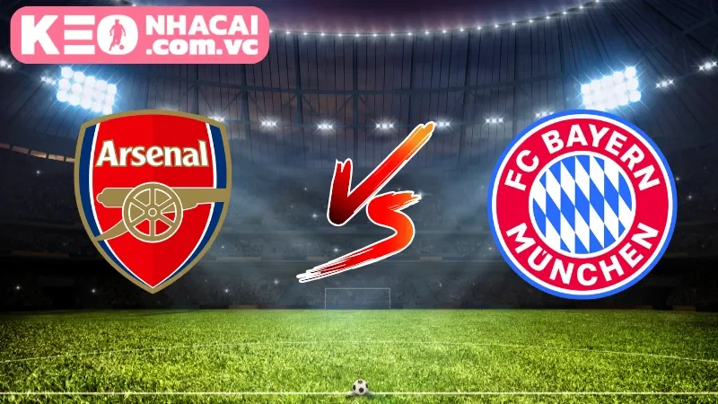 Cái nhìn tổng quan về trận cầu Arsenal vs Bayern Munich