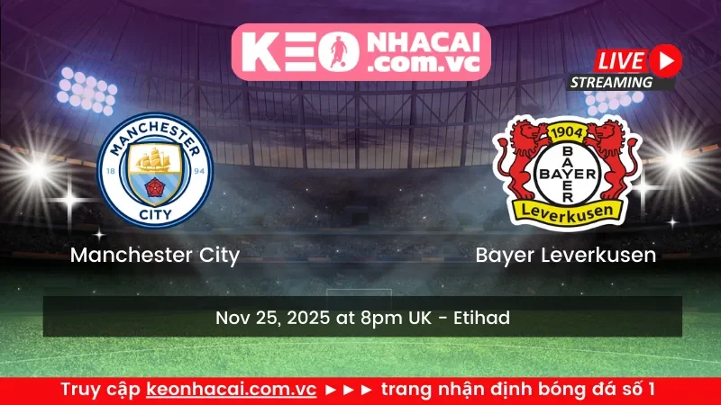 Manchester City vs Bayer Leverkusen